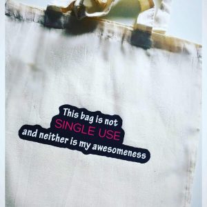 Exclusive Make Up logo tote bags